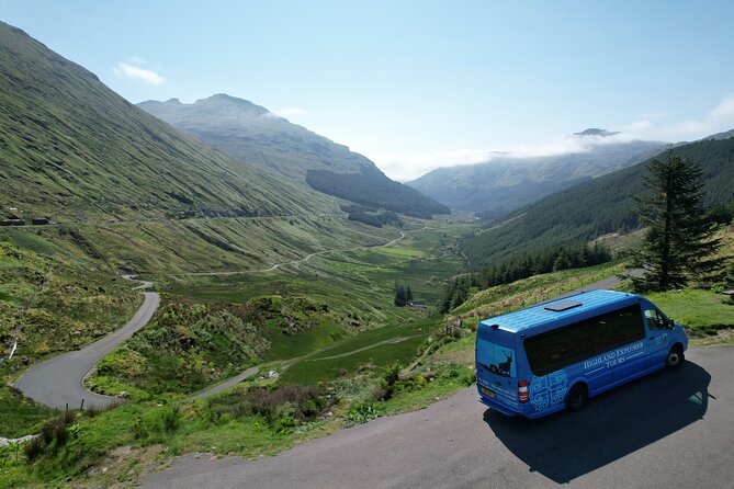 1 Day Castles, West Highlands and Loch Lomond Tour from Edinburgh - The big picture: a 10½-hour route built for variety