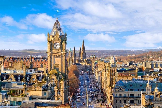 Arrival Transfer: Airport EDI to Edinburgh by Luxury Van - The Meet-and-Greet Moment at Turnhouse (EDI)