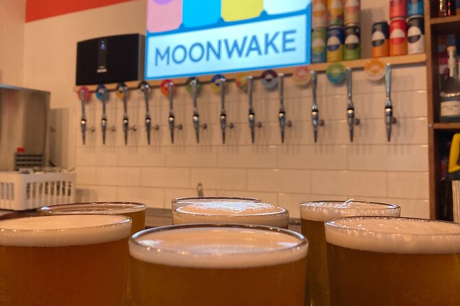 Craft Beer Tour Edinburgh - Campervan Brewery Tap Room: The Anchor Stop Near the Finish