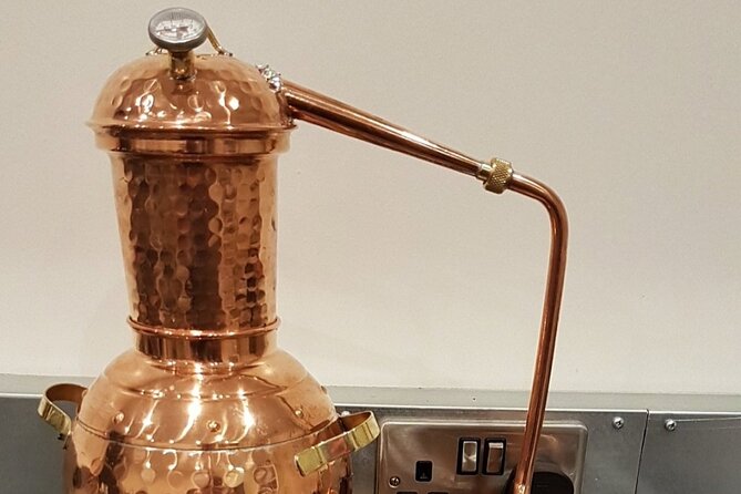 Distill a bottle of Gin on mini copper stills - The Tasting That Makes Your Recipe Better