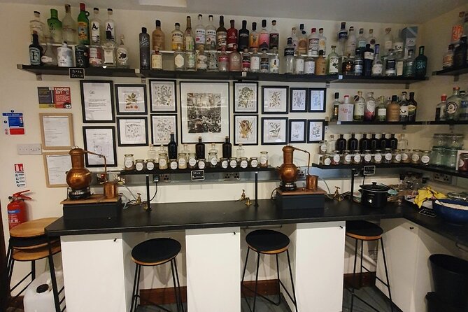 Distill a bottle of Gin on mini copper stills - Designing Your Bespoke Gin Recipe (From Available Ingredients)