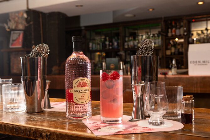 Eden Mill Edinburgh Love Gin Cocktail Masterclass - Key points to know before you go