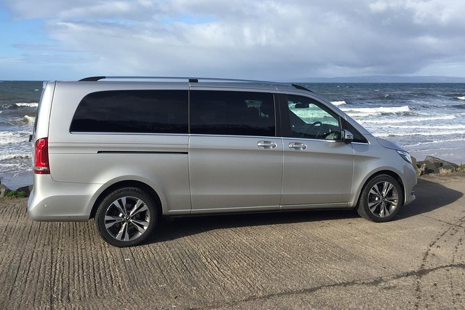 Edinburgh Airport to Glasgow City Chauffeured Hire Driver - Mercedes-class comfort with Wi-Fi and air-conditioning