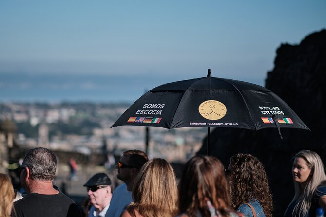 Edinburgh Castle Guided Walking Tour & Holyrood Palace Ticket - Castle Rock Views and the Esplanade Tattoo Connection