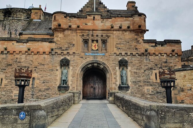 Edinburgh Castle Highlights Tour with Tickets, Map, and Guide - Crown Square finish: Royal Palace, Stuart monarchs, and the Crown Jewels