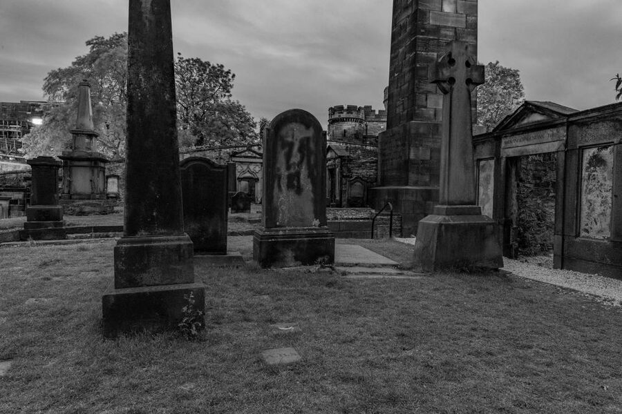 Edinburgh: Dark Secrets of the Old Town Ghost Walking Tour - Canongate Kirkyard and the Black Death: plague-era fear in a graveyard setting