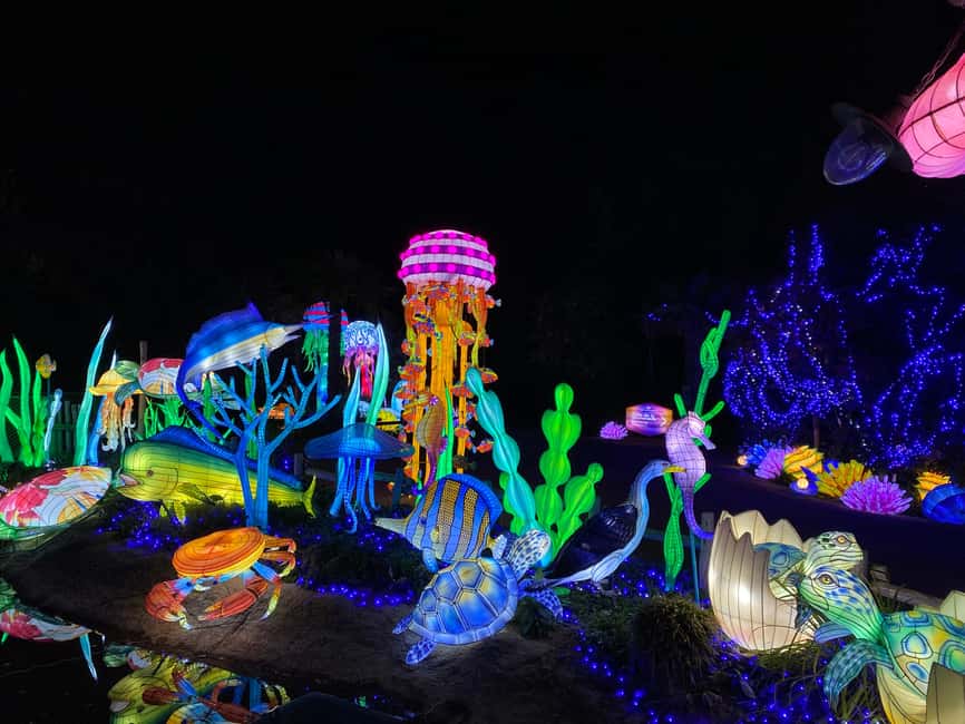 Edinburgh: Edinburgh Zoo Giant Lanterns Entry Tickets - Where to meet and how the hill affects your route