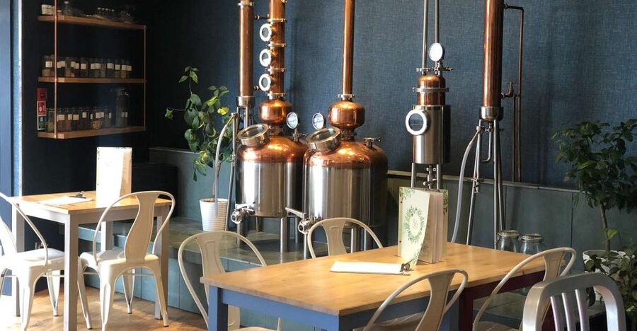 Edinburgh: Gin Tour & Tasting - South Loch Distillery - Inside 56 North: the gin bar that sets the mood