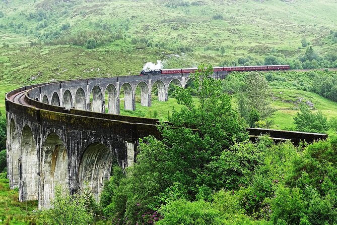 Edinburgh: Glenfinnan Viaduct, Glencoe & Fort William - Jacobite Steam Train timing: great viewing, no boarding