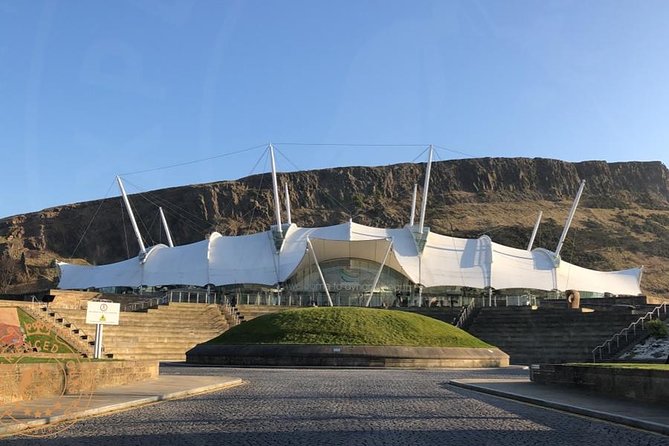 Edinburgh Half Day Guided Private Tour in a Premium Minivan - Holyroodhouse and the Scottish Parliament: monarchy beside modern governance