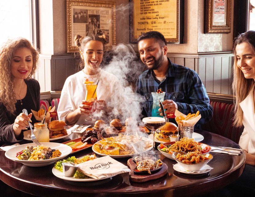 Edinburgh: Hard Rock Cafe with Set Menu for Lunch or Dinner - What’s on the plates: burgers, chicken, salmon, and the Smokehouse flavor