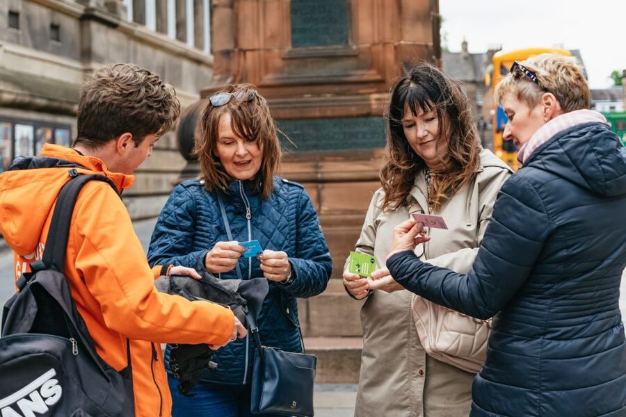 Edinburgh: Harry Potter Magical Guided Walking Tour - Victoria Street: the Diagon Alley vibe without the movie props
