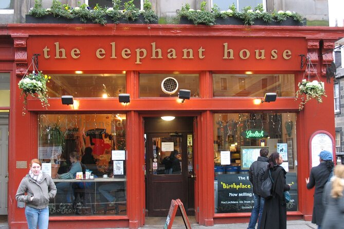 Edinburgh Harry Potter Self-Guided Private Tour - J.K. Rowling’s Elephant House spot and the writing connection