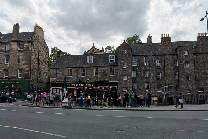 Edinburgh Harry Potter Self-Guided Private Tour - The wall to the left of the gates and the McGonagall connection