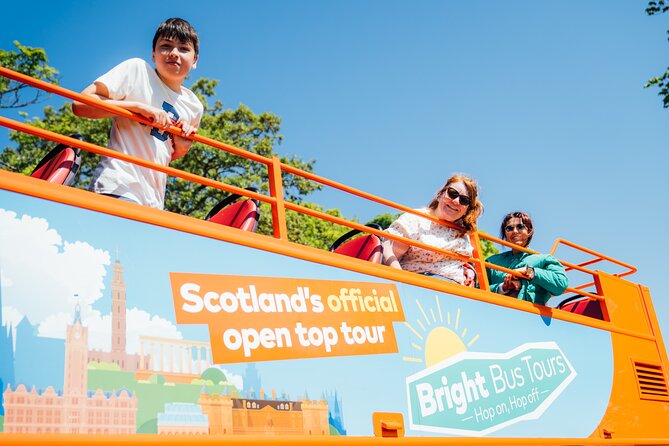 Edinburgh Hop-On Hop-Off Britannia Tour - The route at a glance: the Britannia-focused sightseeing loop