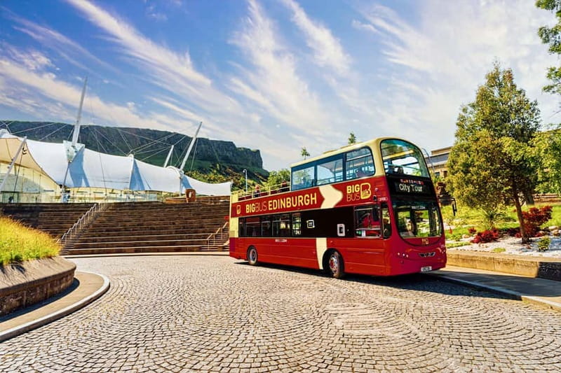 Edinburgh: Hop-On, Hop-Off Bus Tour City & Britannia Combo - City Tour Loop: The Best Way to See Old Town and New Town Without Stress