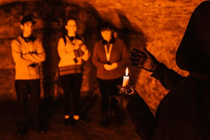 Edinburgh: Multi-Sensory Adults Haunted Vaults Night Tour - The Descent to Blair Street Underground Vaults