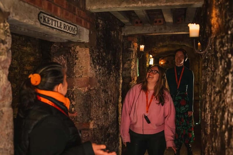 Edinburgh: Multi-Sensory Small-Group Historic Vaults Tour - Why the Blair Street Underground Vaults feel different