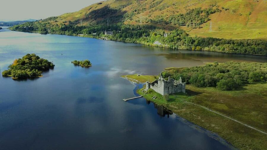 Edinburgh: Oban, Kilchurn Castle & Inveraray Tour in Spanish - From Edinburgh pickup to a full Highlands day