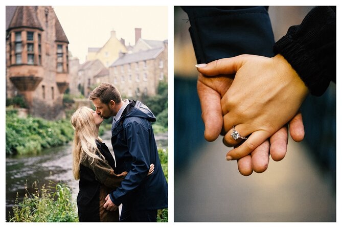 Edinburgh Photoshoot for Couples, Families & Solo Travellers - Meeting Near Tolbooth Kirk and Getting Your Bearings Fast