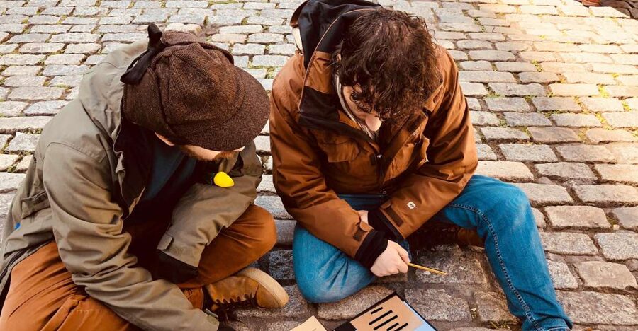 Edinburgh: Private Sherlock Holmes Adventure Tour Challenge - St Andrews Square and Princess Street: New Town Sights With a Purpose