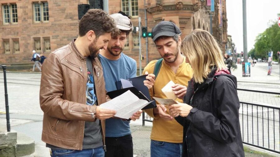 Edinburgh: Private Sherlock Holmes Adventure Tour Challenge - On-the-Street Puzzles: A Fun Brain Workout for Adults and Older Kids