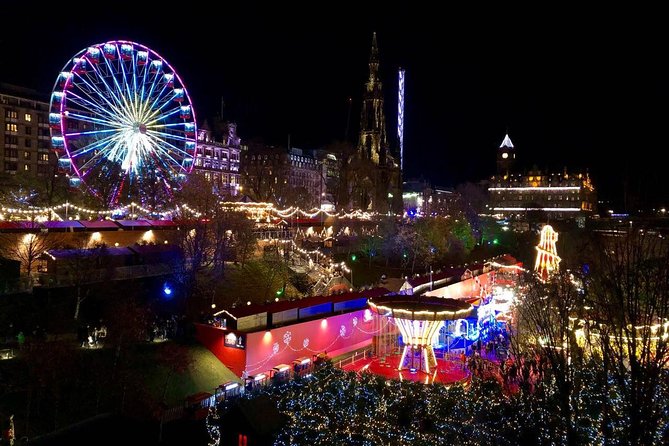 Edinburgh's Christmas Lights and festive Black Taxi Tour - What you’ll miss if you choose this over a longer walking tour