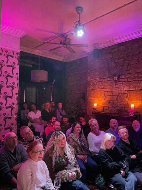 Edinburgh: Scottish Comedy Night at an Old Town Cocktail Bar - What you actually get on the table: cocktails, no food, and your seat strategy