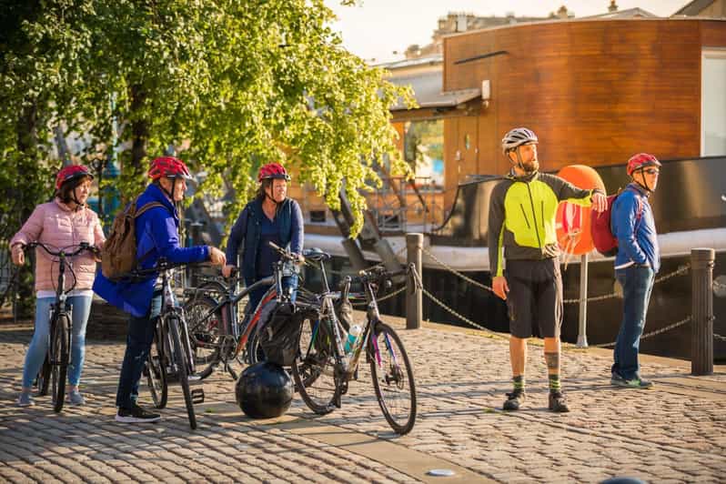 Edinburgh: Sightseeing Bike Tour - The Midway Café Stop: Optional, Not Required