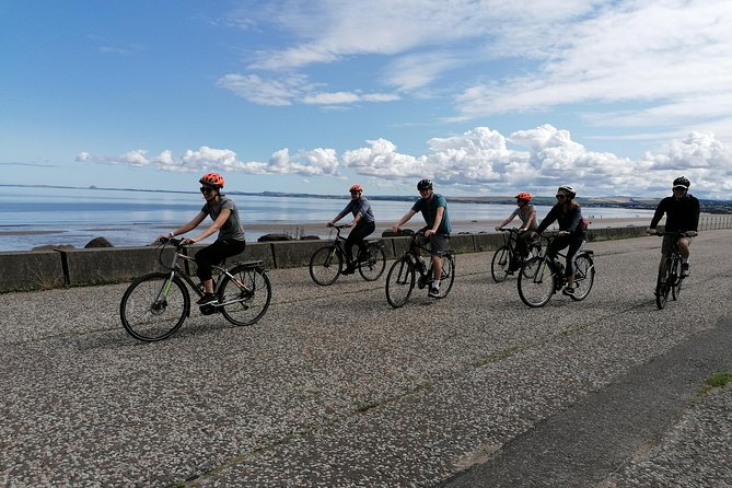 Edinburgh Sky to Sea Bike or E-Bike Tour with Transfer by TBC - Price and value: $103.98 for a lot of Edinburgh