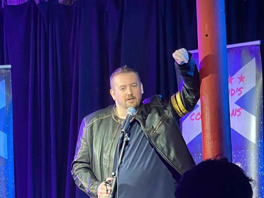 Edinburgh: Stand Up Comedy Show - Timing: doors at 7:45 and the show starting 8:15