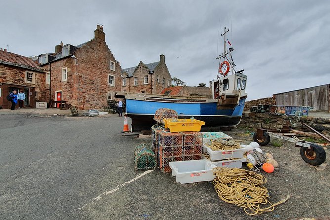 Edinburgh to St Andrews private driving tour - Crail Harbour and Kingsbarns: coastal calm and a Scotland sip