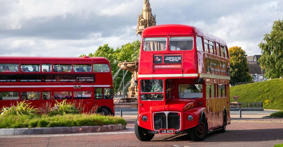 Edinburgh: Vintage Bus Tour with Afternoon Tea or Gin - The afternoon tea tray: what’s included and why it’s a good deal
