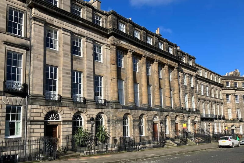 Edinburgh: Walk Dean Village, New Town & Royal Botanics - Stockbridge: a quick stop that shifts the mood
