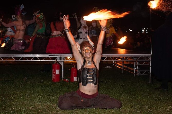 Fire Dancing with Iga - Tools, stories, and the outdoors factor in Edinburgh