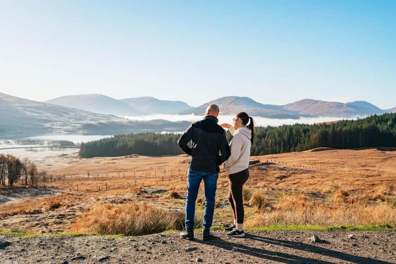 From Edinburgh: Glenfinnan, Glencoe, and Highlands Day Trip - Callander coffee stop: the calm before the Highlands roads