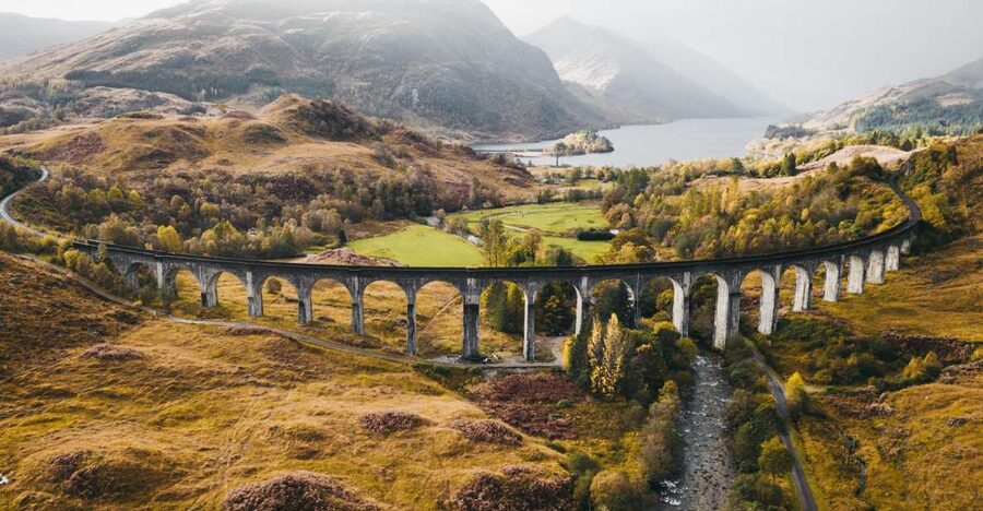 From Edinburgh: Isle of Skye and Outer Hebrides 6-Day Tour - Glenfinnan Viaduct and the return to Edinburgh: Jacobite train option plus Cairngorms
