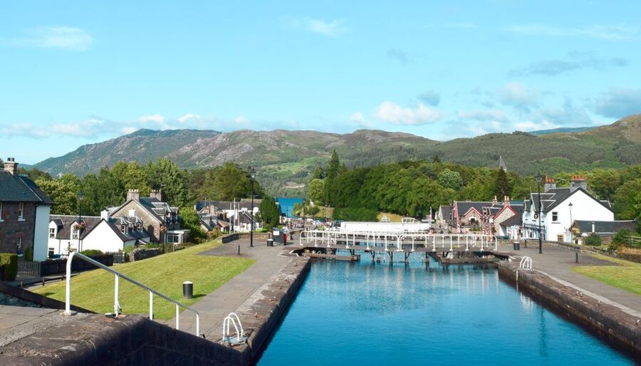 From Edinburgh: Loch Ness, Glencoe, and Inverness Tour - Fort Augustus on Loch Ness: where the day slows down