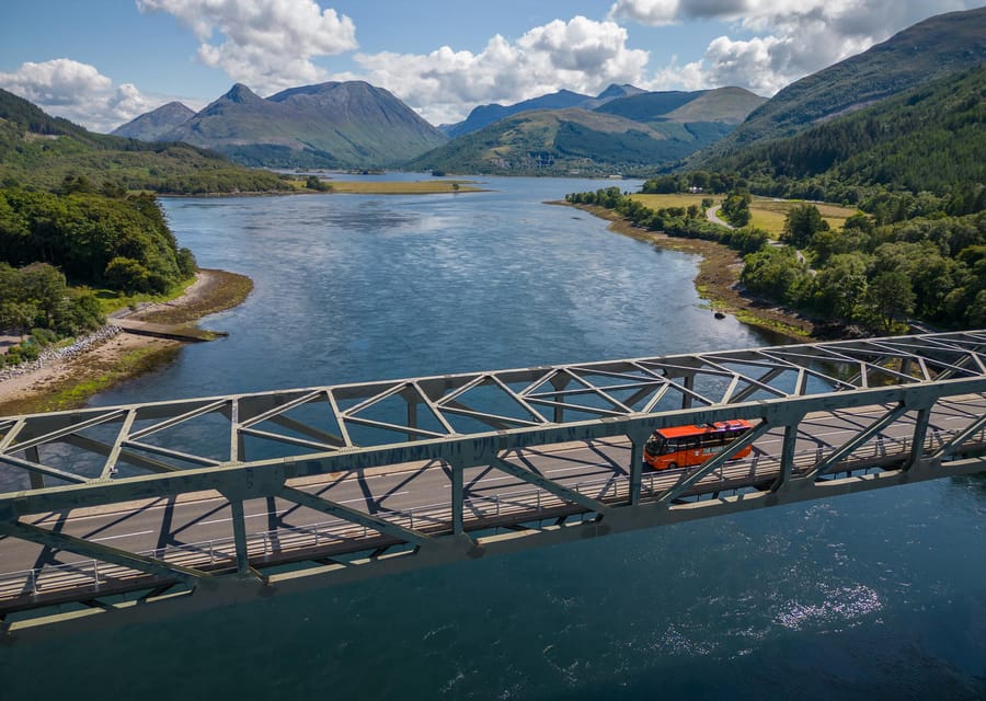 From Edinburgh: Loch Ness, Glencoe & Scottish Highlands Tour - Cruise and Castle version: Urquhart Castle without the Fort Augustus stop
