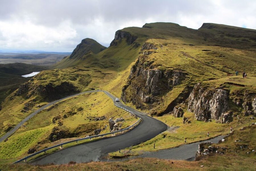 From Edinburgh: Outer Hebrides & Isle of Skye 6-Day Tour - Day 1: Dunkeld waterfalls, Loch Ness, Corrieshalloch Gorge, and Ullapool