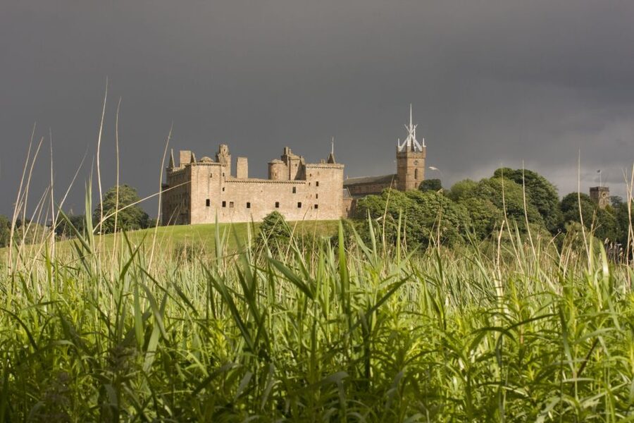 From Edinburgh: Outlander Full-Day Tour in Spanish - Blackness Castle: the ship-that-never-sailed, from the best angle