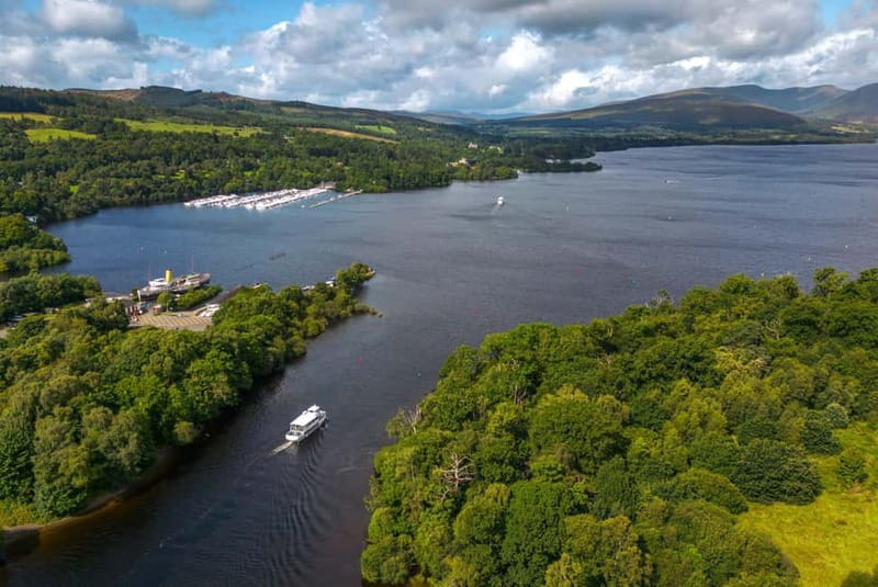 From Edinburgh: Stirling Castle, Kelpies and Loch Lomond - Loch Lomond and the Trossachs: Balloch views and the optional cruise