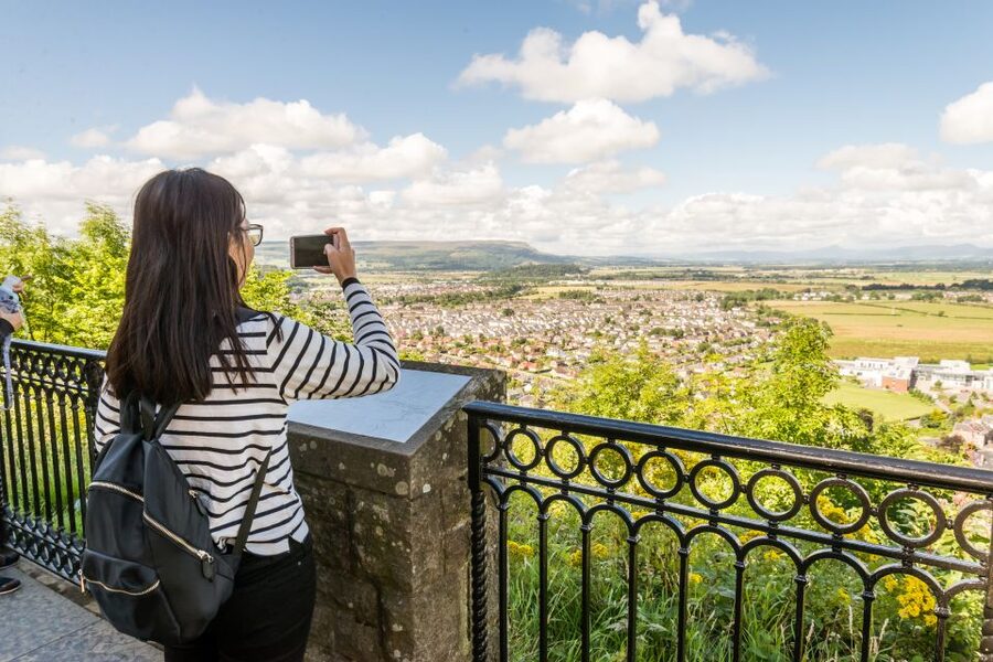 Full-Day Edinburgh Military Tattoo & Scottish Highlands Tour - A woodland walk to Black Linn Falls on the River Braan