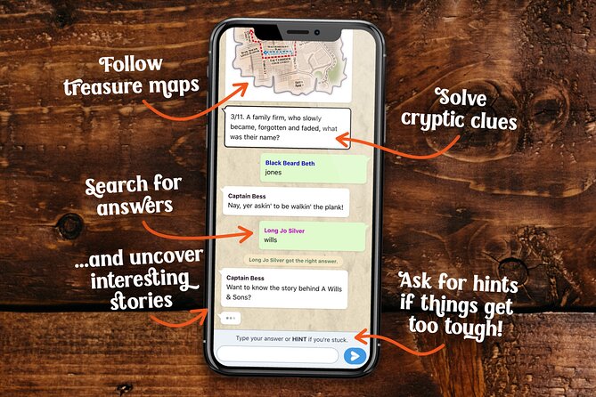 Fun, Flexible Treasure Hunt Around Edinburgh with Cryptic Clues & Hidden Gems - How Captain Bess Guides You: Maps, Clues, and Hints