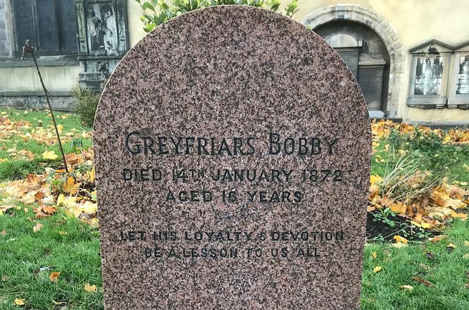 Greyfriars Walking Tour 90 Minutes Book the best! - Greyfriars Bobby and the graveyard walk: legends plus real names