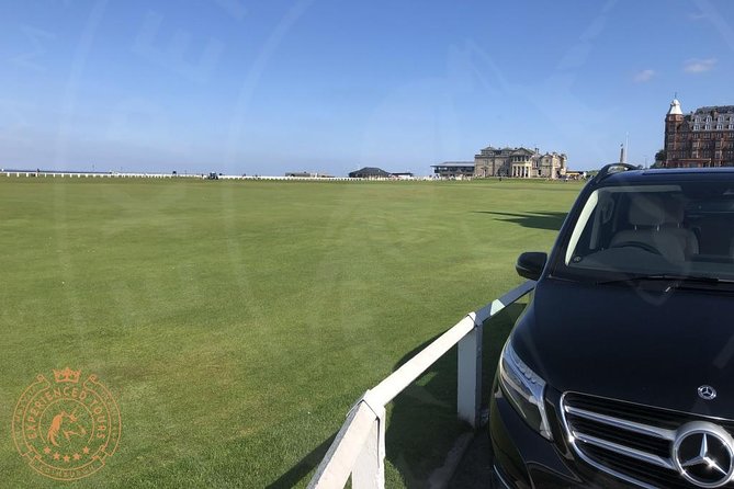 Kingdom of Fife & St Andrews Full-Day Guided Private Tour in a Premium Minivan - St Andrews Golf Club area: Swilken Bridge viewpoints in a short window