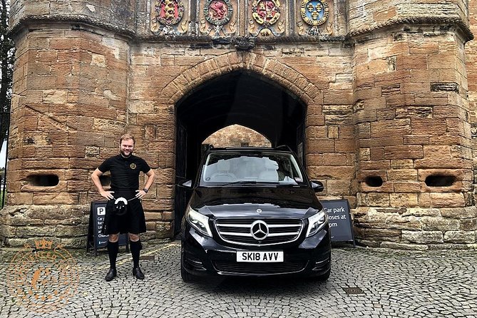 Outlander locations experience, Private Tour in a premium Minivan - Falkland: A Compact Village Stop That Maps to the Story