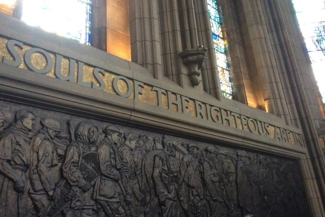 Private Edinburgh Castle Tour - Scottish National War Memorial and Mons Meg: the emotional hit and the metal icon