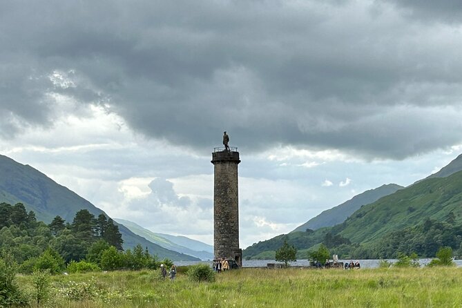 Private Harry Potter, Glenfinnan Viaduct, Highland Edinburgh Tour - Dalwhinnie and the Commando Monument: whisky and WWII memory