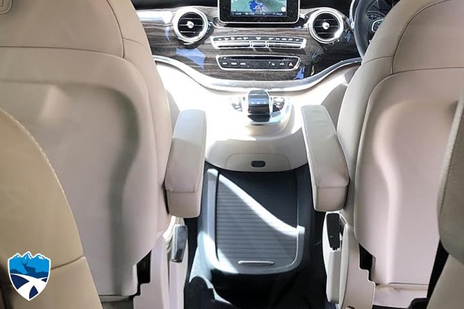 Private luxury transfer from Edinburgh Airport to Edinburgh - Mercedes V Class Comfort for a 30-Minute Ride